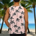 thumbnail image 6 of Taqqpue Mens Plus Size Tank Tops Casual Crewneck Hawaiian Sleeveless Shirts Loose Fit Quick Dry Graphic Beach Tank Top for Workout Gym Athletic Training Sports, 6 of 6