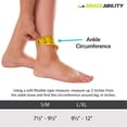 thumbnail image 2 of Corsé ortopédico AFO Foot Drop, ajustable y suave para tobillo, 2 of 6