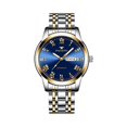 thumbnail image 2 of Resicozy Unisex's Vintage Watch Elegant Fashion Casual Wrist Watch Stainless Steel Quartz Day Date Watch E, 2 of 3