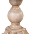 thumbnail image 3 of Cherie Round End Table- Light White Washed Solid Rubberwood- 24 Inch, 3 of 5