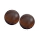 thumbnail image 3 of 2 tapones de repuesto para botellas de perfume reutilizables, redondos y con tapa retorcida. Café de madera, 3 of 9
