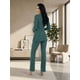 thumbnail image 4 of Conjunto de Suéter y Pantalón Acanalado Diseño Elegante y Versátil para Mujer, 4 of 5