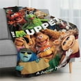 thumbnail image 2 of Throw Blanket for The Muppets Bed Couch Soft Warm Flannel Blanket for Kids Boys Girls Gifts Home Decor 50x60 Inch, 2 of 5