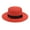 Red, variant on Bucket Hat Mens And Square Buckle Dome Panama Lafite Flat Top Straw Summer Travel shade Beach Big Brim Fashion Wide Brim Sun Hat