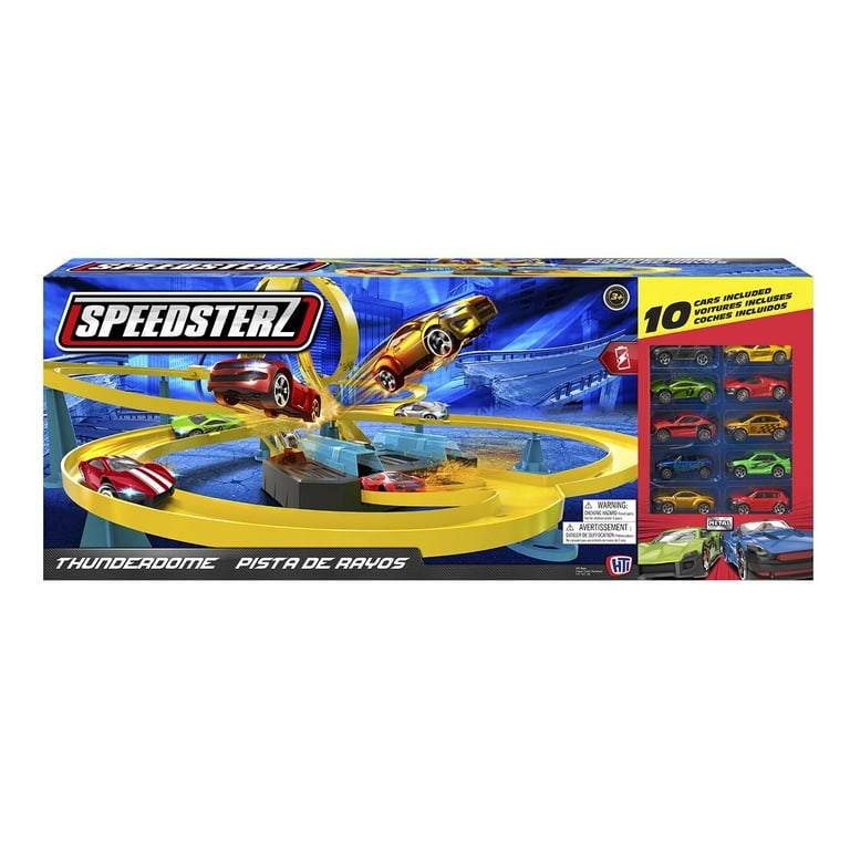 Speedsterz Thunderdome Stunt Race Track Play Set - Includes Speedsterz Thunderdome Stunt Race Track Play Set - Includes