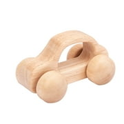 Fridja Let's Make Wooden Car Toys Wood Rattle Toy Cars Handmade Wood Eco Toy Car