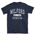thumbnail image 1 of Milford Ohio Classic Established Men's Cotton T-Shirt, 1 of 1