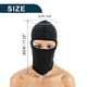 thumbnail image 3 of Mascarilla Balaclava de Ciclismo Única, Cubierta Completa para la Cara, Cubierta para el Cuello, a Prueba de Viento, Protección Solar | Negro 1 Pz, 3 of 6