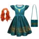 thumbnail image 3 of Nuevo disfraz de valiente Mérida para niñas, vestido de princesa de Halloween, disfraz de carnaval, fantasía para niños, fiesta de cumpleaños de Navidad, disfraz de cosplay, 3 of 5