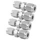 thumbnail image 5 of 4 piezas adaptador de tubo de compresión 304 acero inoxidable doble férula reductor recto UnionФ3/Ф6, 5 of 9