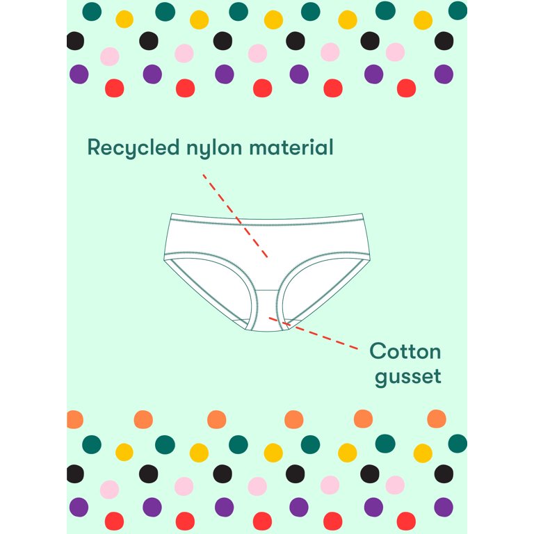 Kindly Yours Women's Seamless Bikini Underwear, 3-Pack 