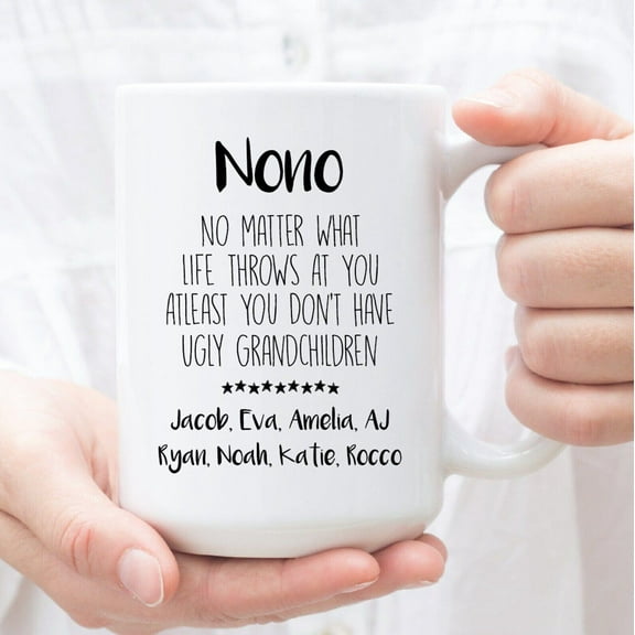 Personalized Gift For Nono Funny Nono Mug Christmas Birthday Cup