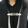thumbnail image 4 of kusrkot 4 Pièces Strass Pull Clip Canard Boucle Clips Cardigan Clip Collier Clips, 4 of 9