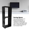 thumbnail image 3 of Games Box Storage Stand Holder, Multifunctional 2 Headset Game Storage Tower Stable 4 Controllers 24 Games  For Game Discs For Game Headset, 3 of 8