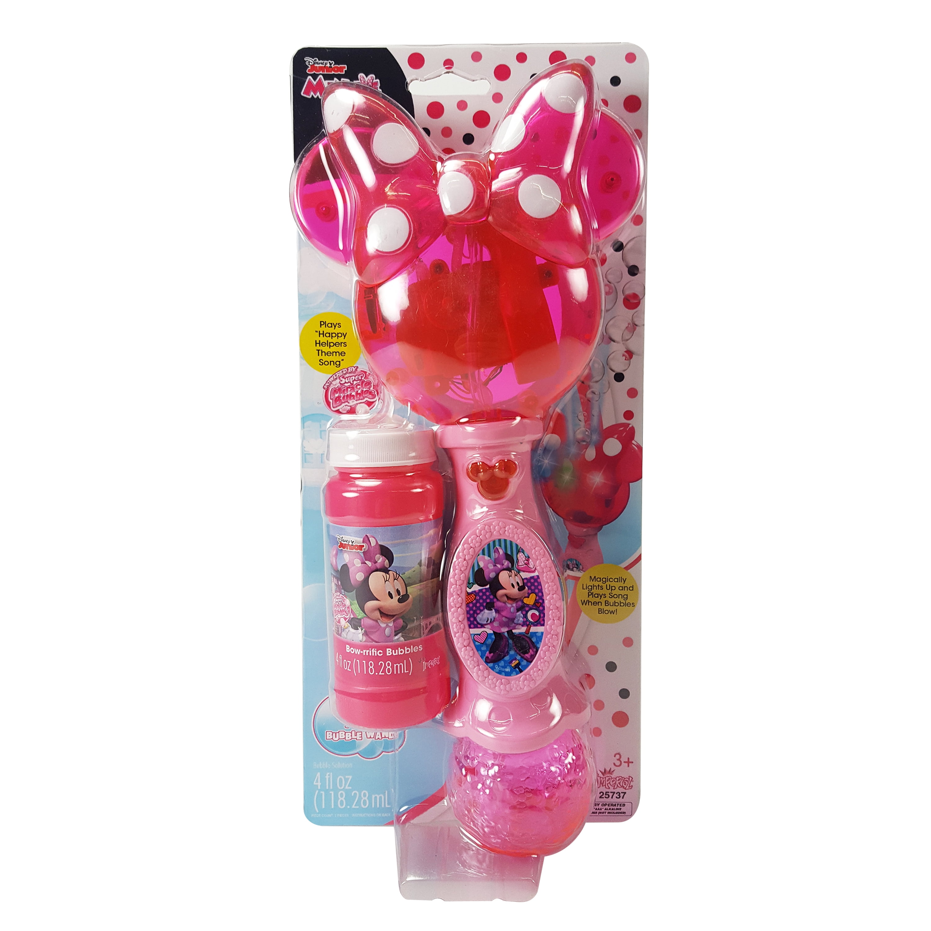Minnie Mouse Minnie Bubble Wand - Walmart.com - Walmart.com