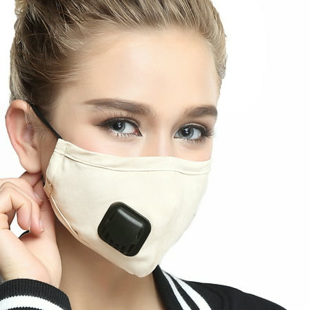 Anti Pollution PM2.5 Dust Mask Air Filter Mouth Masks Warm Respirator with Replaceable Filter for Men and