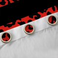 thumbnail image 4 of Homewish Red Brown Black Black Out Curtains,Leopard Print Curtains Pack of 2 (42x63 Each),Safari Animal Cheetah Bedroom Curtains For Girl Boy,Microfiber Bedroom Decor, 4 of 6