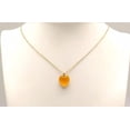 thumbnail image 1 of Collar de Corazón en Chapa Oro 18K, Cuarzo Rosa, Aventurina, Agata, Obsidiana. Gemoterapia, Energiza Chakras, Curación Reiki, Feng Shui - Agata Amarilla MADIOLA Chapa Oro, 1 of 5