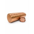 thumbnail image 4 of Authentic Nature Pure Copper Water Bottle, 1 Litre Ayurvedic Design, Hammered Finish, Leak-Proof Cap, Handcrafted in India for Daily Hydration and Wellness (Pack of 2 Bottles), 4 of 7