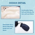 thumbnail image 2 of Traje de nieve de invierno para bebé, mono, prendas de vestir, con capucha, Footie para niños pequeños Xemadio CJWUS-6224, 2 of 4