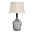 thumbnail image 2 of Furniture of America Bellevue Contemporary Glass Hand Blown Table Lamp in Gray, 2 of 5