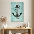thumbnail image 2 of Elephant Stock Nautical Sign Wall Art - Vertical Multi Panel Canvas - Living Room Wall Decor - Nautical Multi Panel - Blue And Gray Decor - 24" x 38", 2 of 8