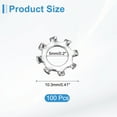 thumbnail image 2 of 100Pcs SAE 10# 304 Stainless Steel External Tooth Lock Washer, 2 of 6