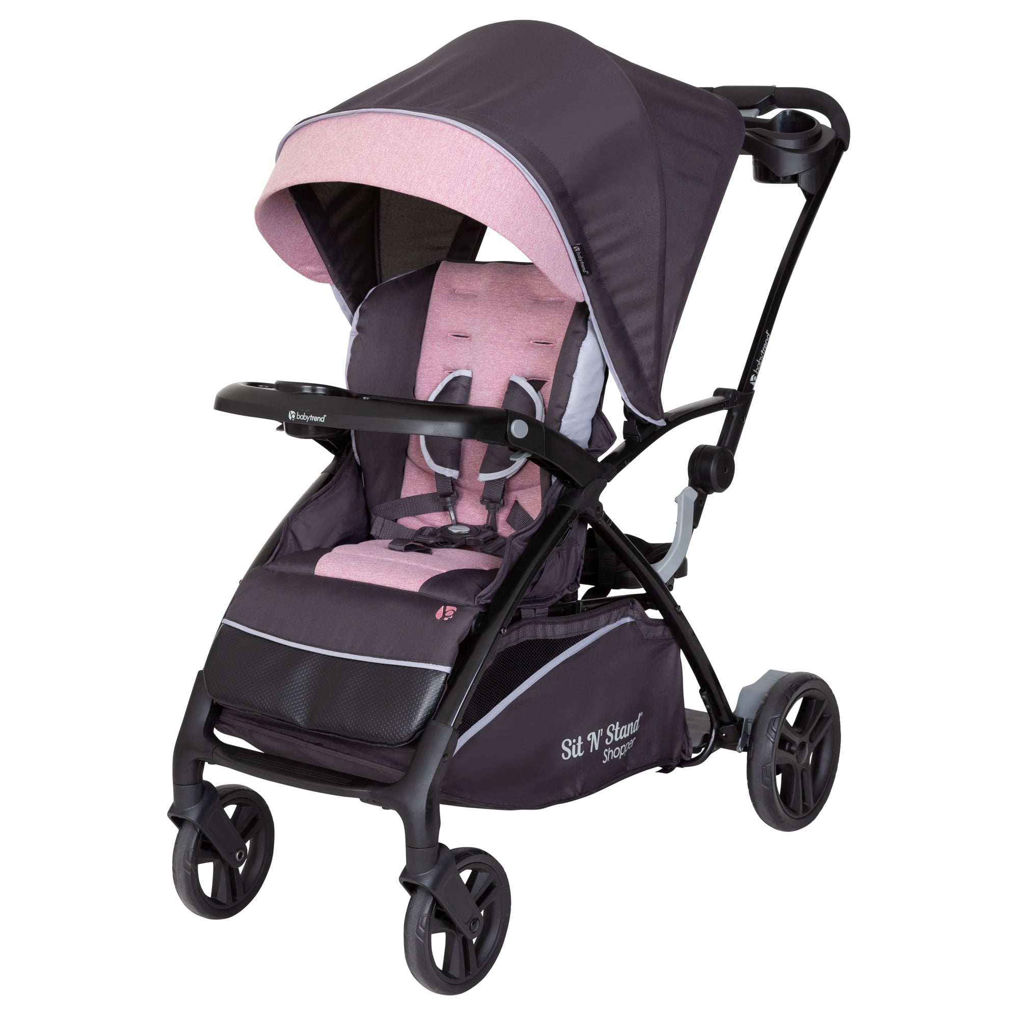 Baby Trend Sit N Stand® 5-in-1 - Shopper Stroller - Cassis - Pink ...
