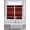 Red, variant on Black Khaki Boho Living Room Curtains 2 Panel, Vintage Ethnic Tribe Abstract Art Retro Cafe Window Treatment, Farmhouse Bedroom Bathroom Kitchen Curtains Drapes 104"x45"
