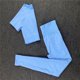 thumbnail image 1 of Conjunto de Yoga sin costuras para mujer, camisas de entrenamiento, pantalones deportivos, sujetador, trajes de gimnasio, conjuntos deportivos, 1 of 5