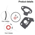 thumbnail image 2 of Mosiee Quick And Effortless Installation Carburetor Bowl Gaskets Rebuild Kit For Honda Eu2000I Eu1000I Ex700C Generator, 2 of 9