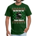 thumbnail image 2 of Plague Apparel Ugly Christmas Unisex Classic T-Shirt, 2 of 3