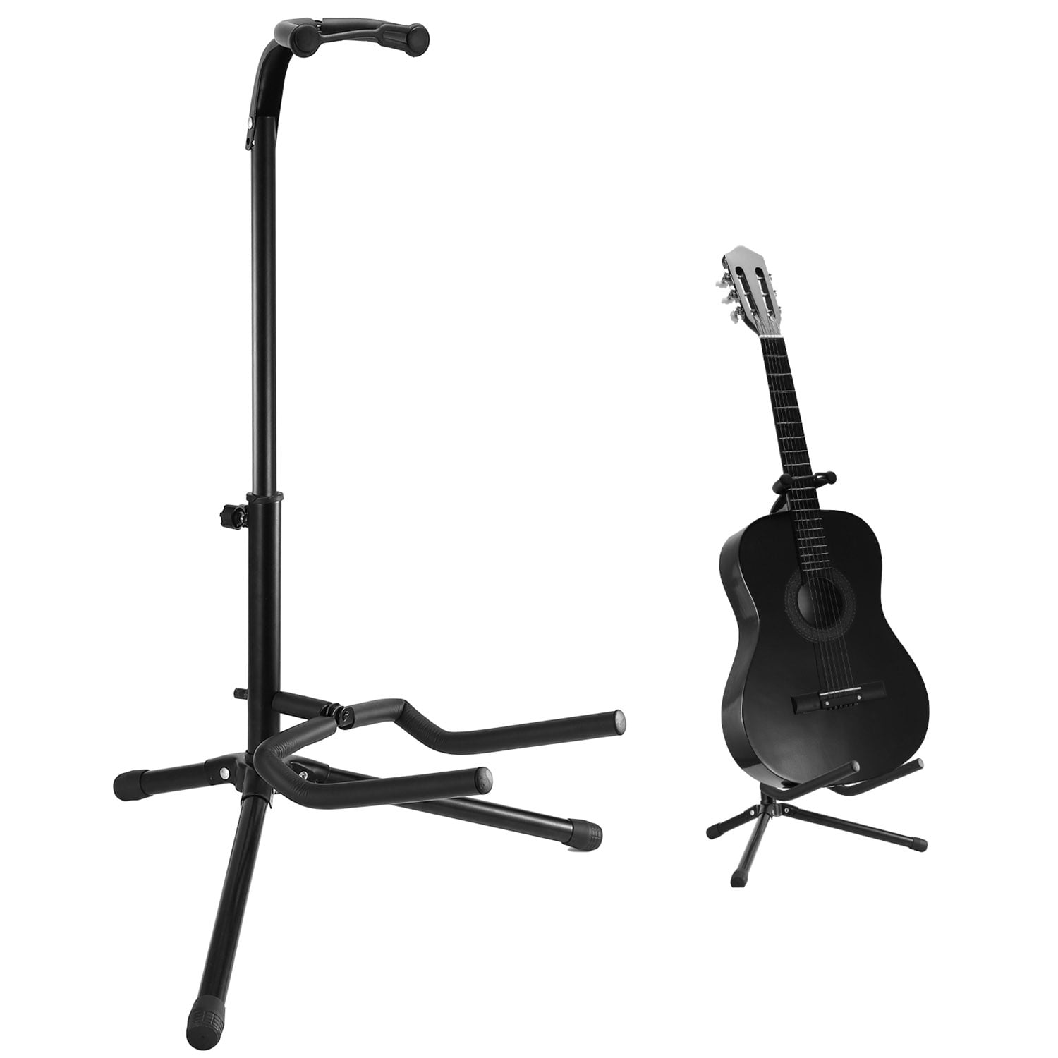 kesoto Black Cellos Guitars Holder Stand Rack Musical Instrument Storage/Display Accessory 