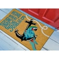 thumbnail image 2 of Trans-Ocean Imports CBN12677612 18 x 30 in. Liora Manne Cabana Anchor Drop Outdoor Machine Made Rectangular Mat - Natural, 2 of 3