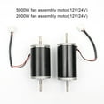 thumbnail image 4 of Motor de calentador de estacionamiento para camiones, caravanas, autocaravanas, motores de ventilador de calefacción de aire de alta velocidad, Vehículos, repuestos y accesorios Mis 24V-2000W Kenally VI017802-04, 4 of 6