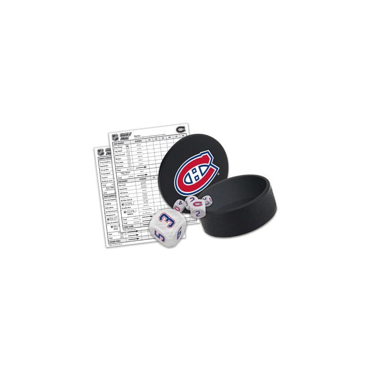 Masterpieces Puzzle Company NHL Montreal Canadiens Shake 'n Score Multi Game Dice Set