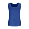 thumbnail image 6 of Cilsoka Womens Tank Tops Sleeveless Eyelet Embroidery Square Neck Side Slit Loose Fit Casual Summer Flowy Tees 2026 Fashion Clothing, 6 of 7