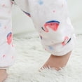 thumbnail image 6 of 9-10 Years Newborn Baby Sleeping Bag Sack With Legs Long Sleeve Blanket Toddler Baby 9 Months 6T Newborn Cotton Button Climbing Suit, 6 of 6