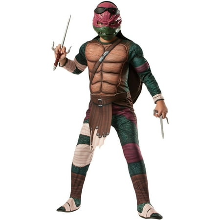 Teenage Mutant Ninja Turtles Raphael Boy's Halloween Fancy-Dress Costume for Child, L