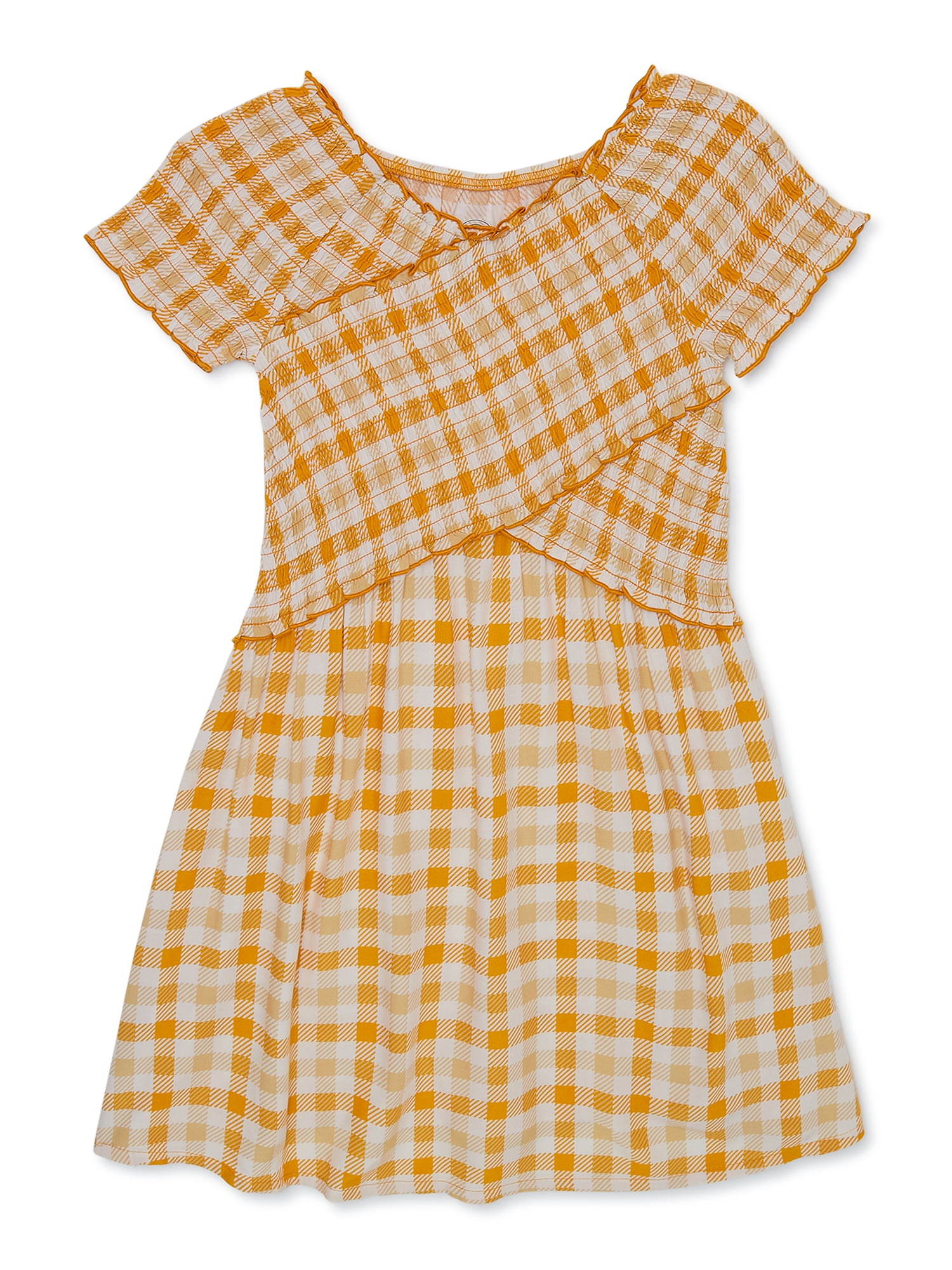 Wrapped Crisscross Mini Dress main image 1
