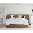 thumbnail image 1 of Nexera Ensemble de Chambre 3 Pcs avec Cadre de Lit, Blanc, Grand, 1 of 8