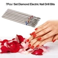 thumbnail image 4 of 7 Pcs / Set Perceuse à Ongles Électrique en Diamant, 4 of 7