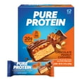 thumbnail image 3 of Pure Protein Bars, Chocolate Peanut Caramel, 20g Protein, Gluten Free, 1.76 Oz, 12 Count, 3 of 7