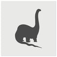 thumbnail image 1 of Brachiosaurus Dinosaur Solid DIY Cookie Wall Craft Stencil - 5.5 Inch, 1 of 5