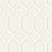Chesapeake Chervil Cream Trellis Wallpaper