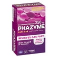 Phazyme maximum strength 250 mg antigas simethicone softgels, 36 ct