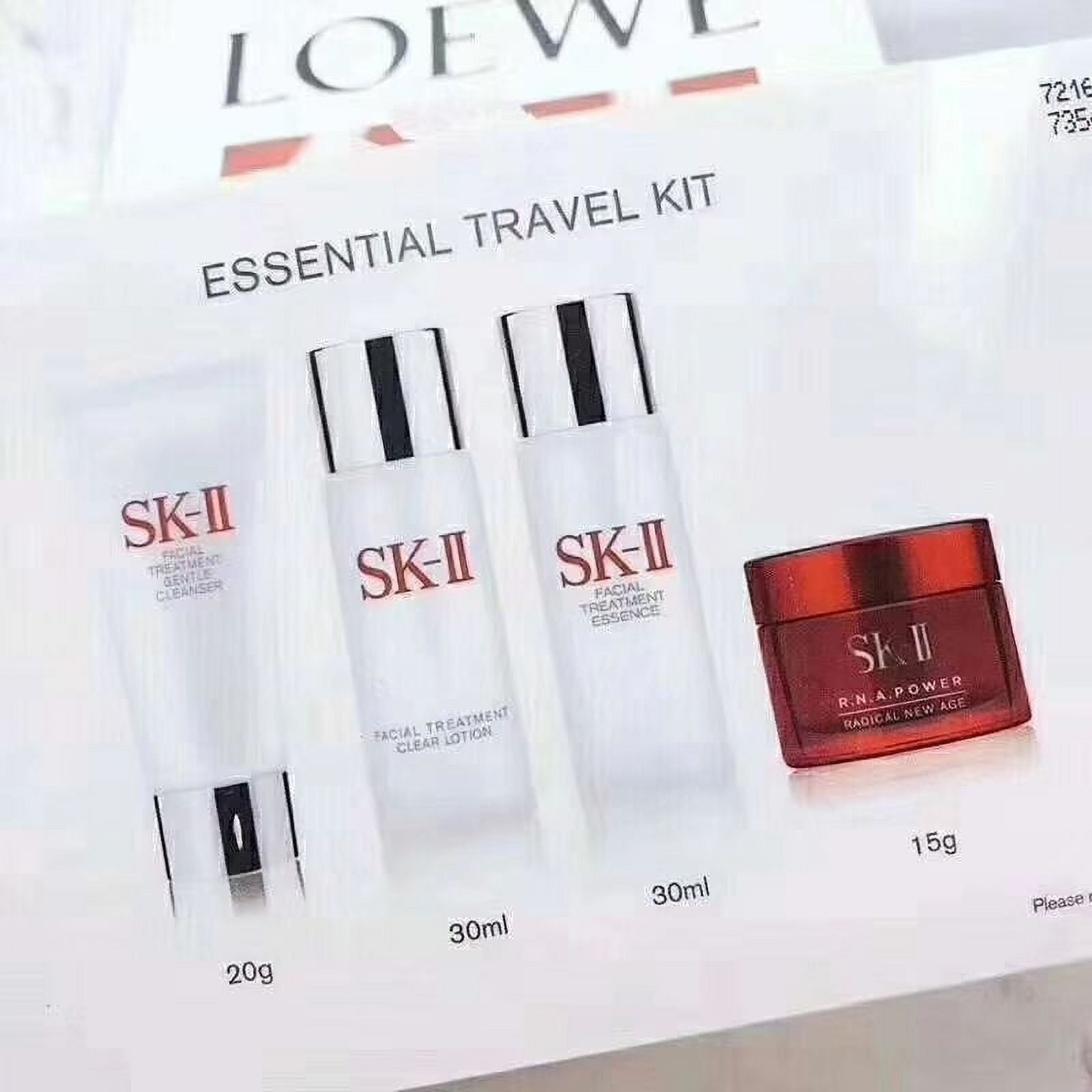 SK-II Japanese Skincare Beauty Samples: Essential Travel Kit with