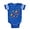 Royal Blue, variant on CafePress - Stars Rainbow Swirl - Cute Infant Baby Football Bodysuit