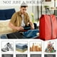 thumbnail image 4 of Bolsa de viaje multifuncional de poliéster impermeable de gran capacidad para guardar ropa, artículos y zapatos., 4 of 6