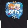 thumbnail image 3 of Disney Emoji - Anna & Elsa BFF Design - Toddler And Youth Long Sleeve Graphic T-Shirt, 3 of 5